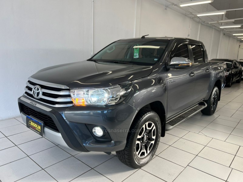 hilux 2.8 srv 4x4 cd 16v diesel 4p automatico 2018 bento goncalves