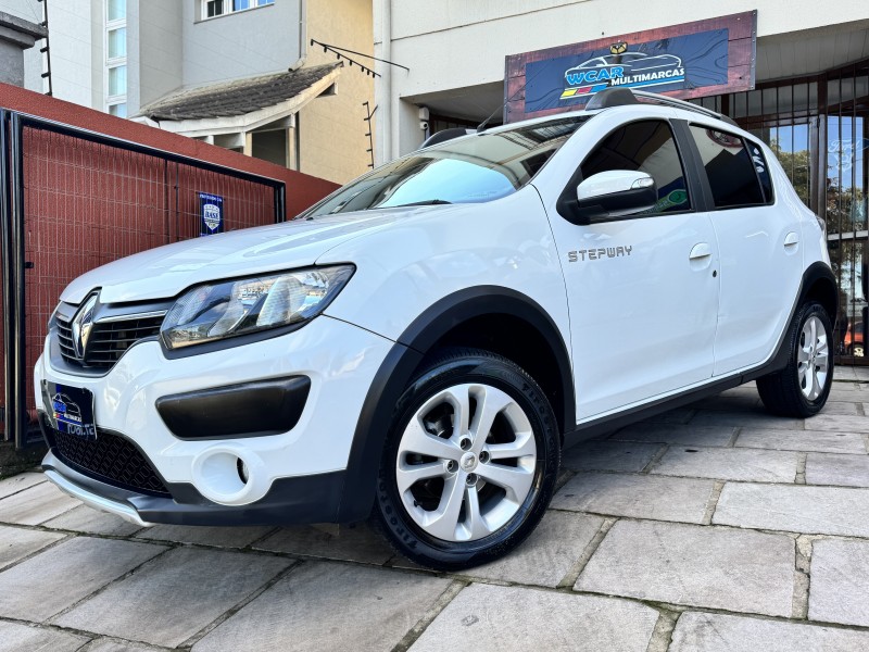 sandero 1.6 stepway 8v flex 4p manual 2015 caxias do sul
