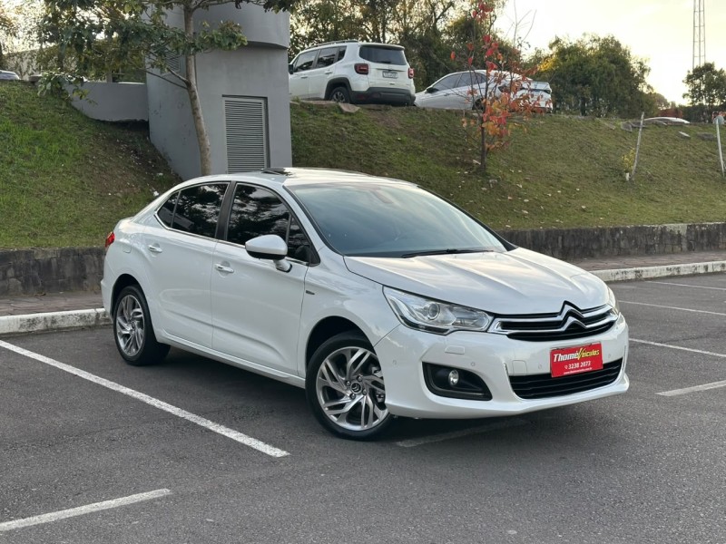 C4 LOUNGE 1.6 EXCLUSIVE 16V TURBO GASOLINA 4P AUTOMÁTICO - 2014 - CAXIAS DO SUL