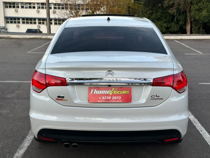C4 LOUNGE 1.6 EXCLUSIVE 16V TURBO GASOLINA 4P AUTOMÁTICO - 2014 - CAXIAS DO SUL
