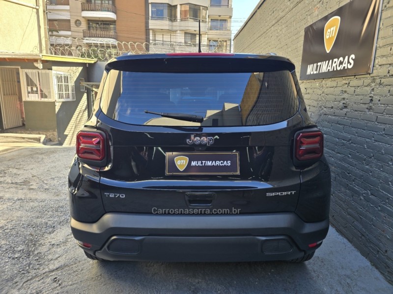 RENEGADE 1.3 SPORT T270 16V TURBO FLEX 4P AUTOMÁTICO - 2023 - CAXIAS DO SUL