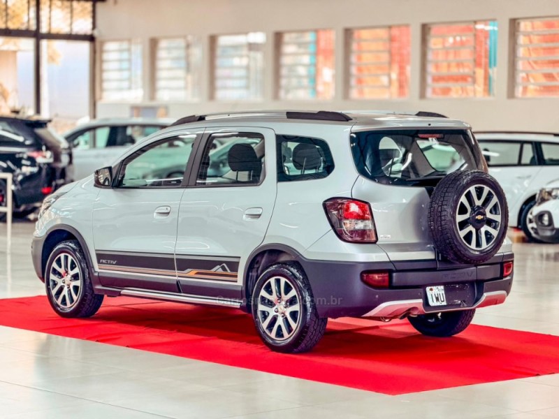 SPIN 1.8 8V ACTIV7 FLEX 5P AUTOMÁTICO - 2016 - NOVA PRATA