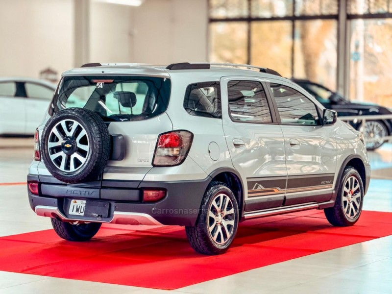 SPIN 1.8 8V ACTIV7 FLEX 5P AUTOMÁTICO - 2016 - NOVA PRATA