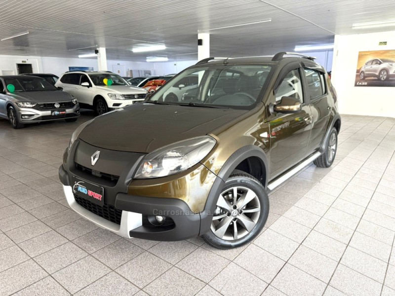 sandero 1.6 stepway 16v flex 4p manual 2014 novo hamburgo