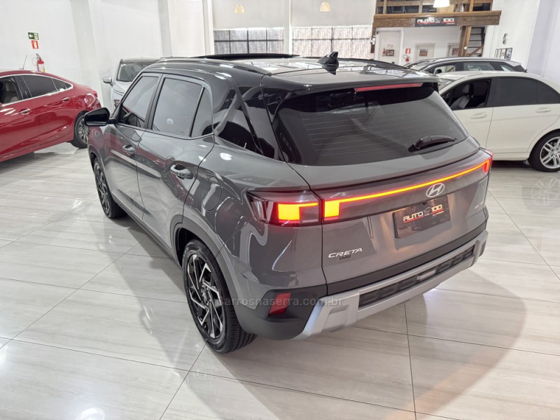 CRETA 1.6 16V TGDI GASOLINA ULTIMATE GAMMA AUTOMÁTICO - 2025 - CAXIAS DO SUL