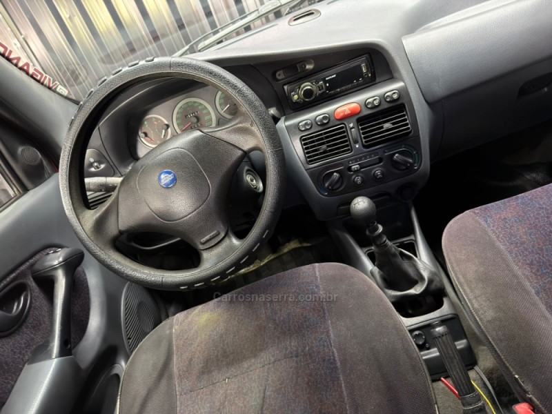 PALIO 1.6 MPI WEEKEND 16V GASOLINA 4P MANUAL - 1998 - CAXIAS DO SUL