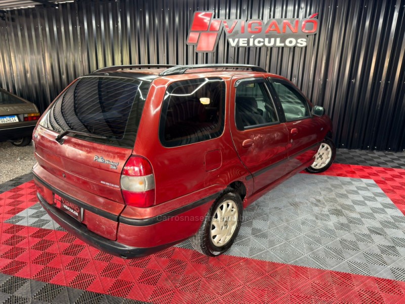 PALIO 1.6 MPI WEEKEND 16V GASOLINA 4P MANUAL - 1998 - CAXIAS DO SUL