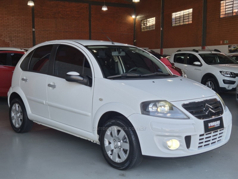 C3 1.4 I GLX 8V FLEX 4P MANUAL - 2012 - CAXIAS DO SUL
