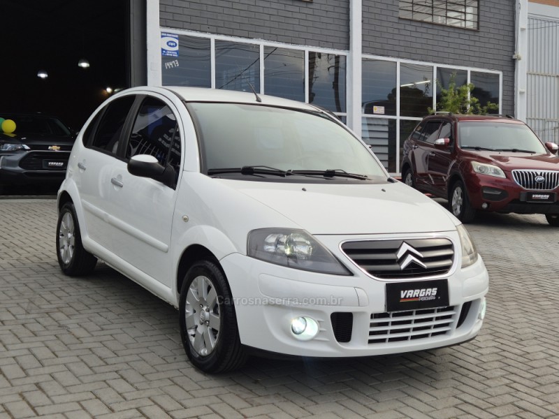 C3 1.4 I GLX 8V FLEX 4P MANUAL - 2012 - CAXIAS DO SUL
