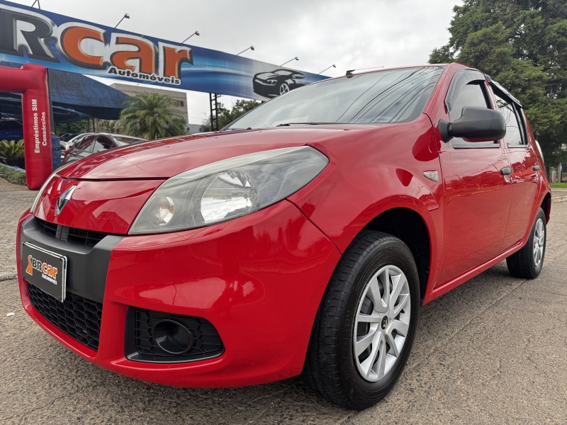sandero 1.0 authentique 16v flex 4p manual 2014 dois irmaos
