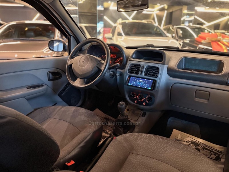 CLIO 1.0 CAMPUS 16V FLEX 4P MANUAL - 2011 - NOVO HAMBURGO