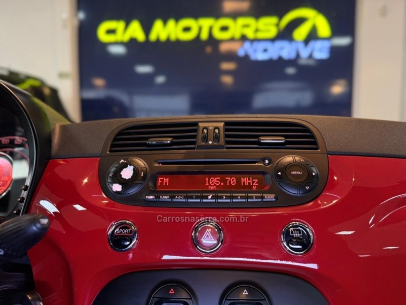 500 1.4 SPORT 16V GASOLINA 2P MANUAL - 2012 - SãO LEOPOLDO