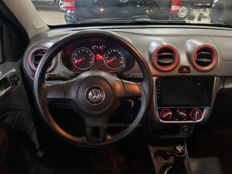SAVEIRO 1.6 MI TRENDLINE CS 8V FLEX 2P MANUAL - 2016 - NOVA PRATA