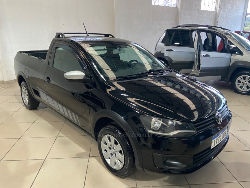 SAVEIRO 1.6 MI TRENDLINE CS 8V FLEX 2P MANUAL - 2016 - NOVA PRATA