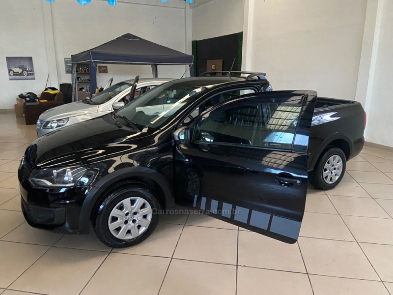 SAVEIRO 1.6 MI TRENDLINE CS 8V FLEX 2P MANUAL - 2016 - NOVA PRATA