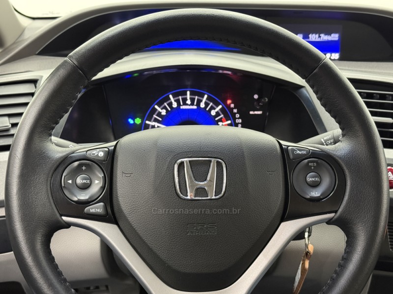 CIVIC 1.8 LXS 16V FLEX 4P AUTOMÁTICO - 2013 - SANTA CRUZ DO SUL