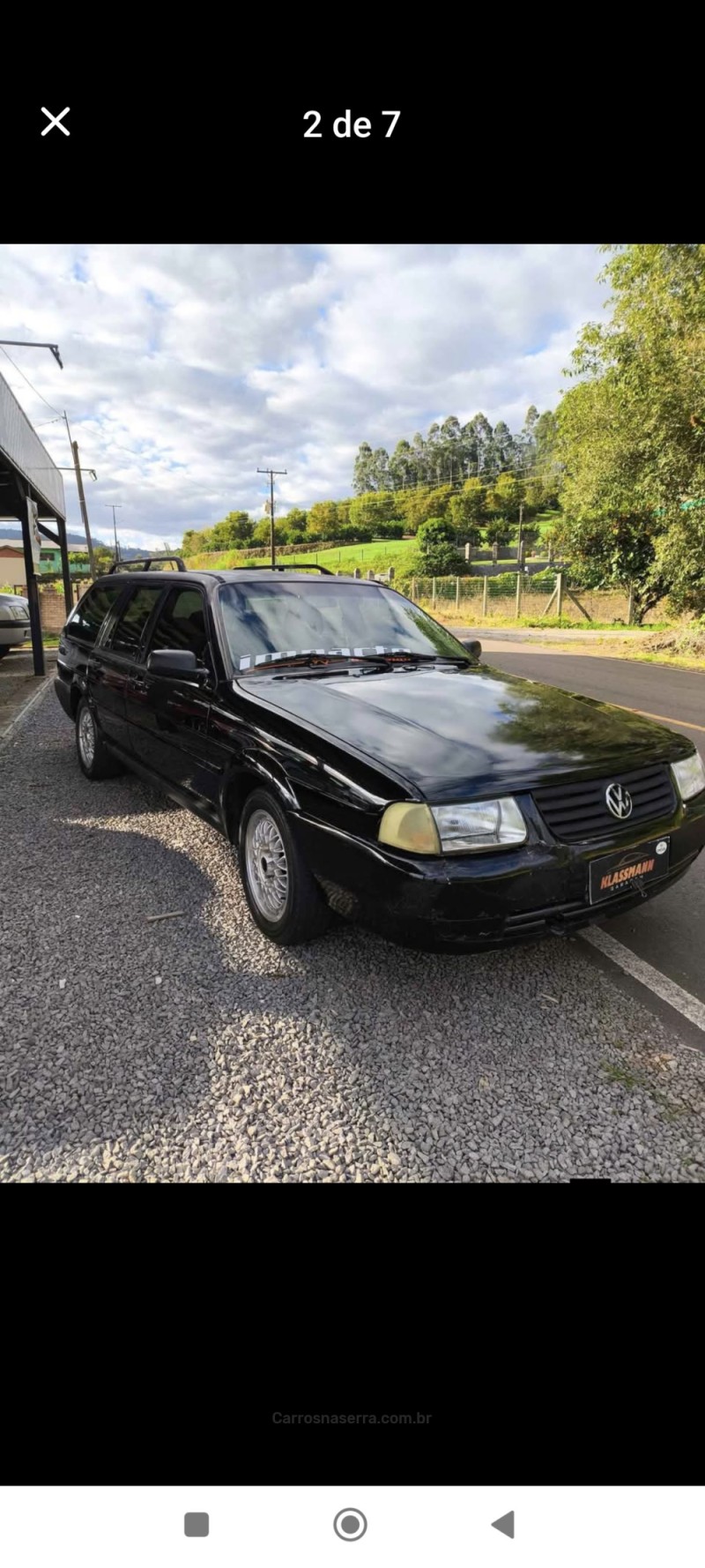 santana 1.8 gls 8v gasolina 4p manual 2001 sao pedro da serra