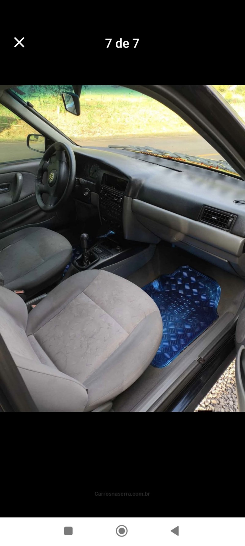 SANTANA 1.8 GLS 8V GASOLINA 4P MANUAL - 2001 - SãO PEDRO DA SERRA