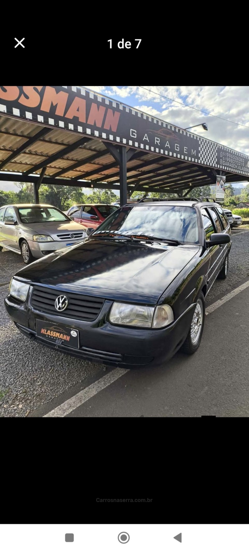 SANTANA 1.8 GLS 8V GASOLINA 4P MANUAL - 2001 - SãO PEDRO DA SERRA