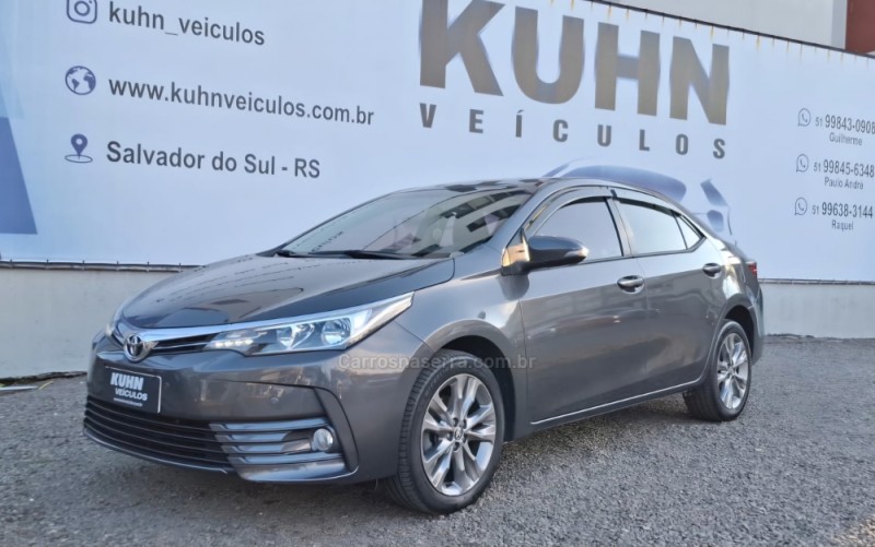 corolla 2.0 xei 16v flex 4p automatico 2019 salvador do sul
