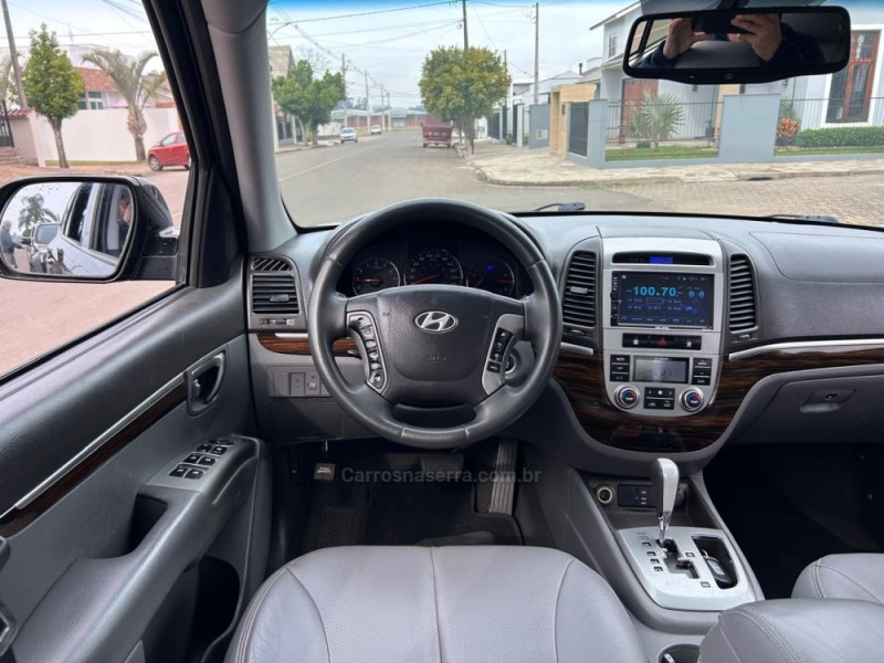 SANTA FÉ 3.5 MPFI GLS V6 24V 285CV GASOLINA 4P AUTOMÁTICO - 2012 - VENâNCIO AIRES