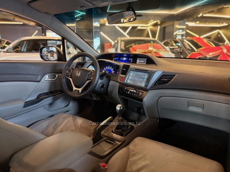 CIVIC 1.8 LXL 16V FLEX 4P MANUAL - 2012 - NOVO HAMBURGO