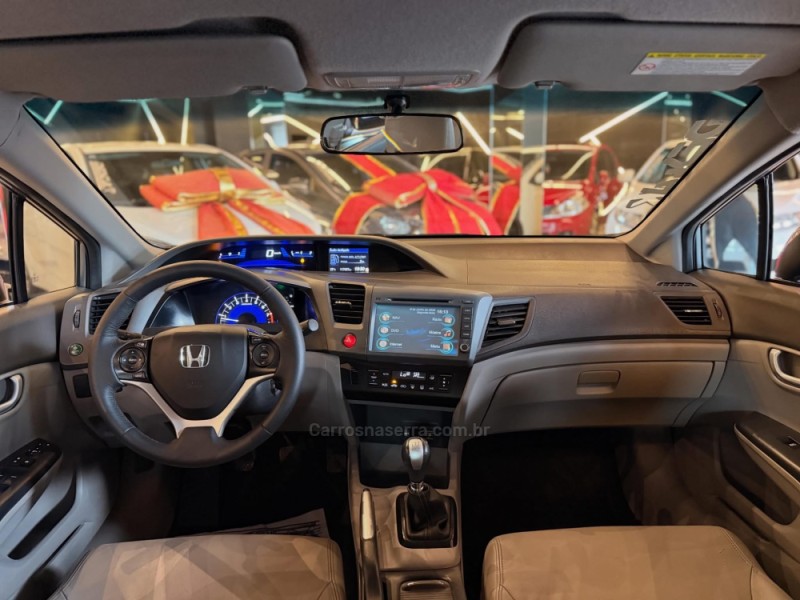 CIVIC 1.8 LXL 16V FLEX 4P MANUAL - 2012 - NOVO HAMBURGO