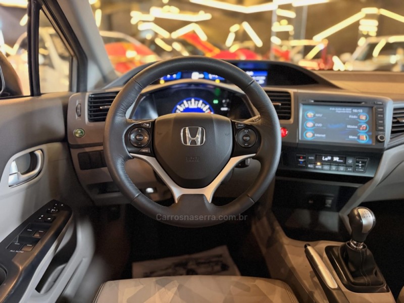 CIVIC 1.8 LXL 16V FLEX 4P MANUAL - 2012 - NOVO HAMBURGO