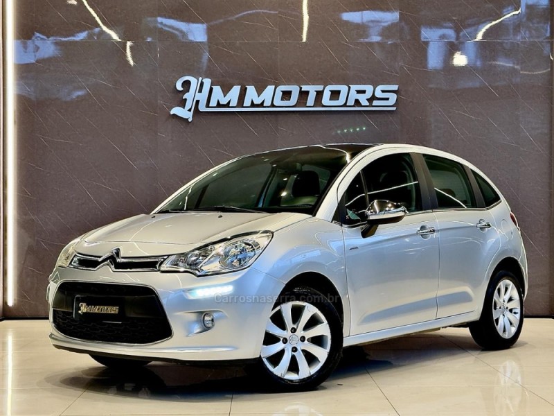 c3 1.6 exclusive 16v flex 4p automatico 2014 caxias do sul