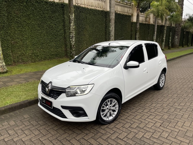 sandero 1.0 zen 12v flex 4p manual 2021 caxias do sul