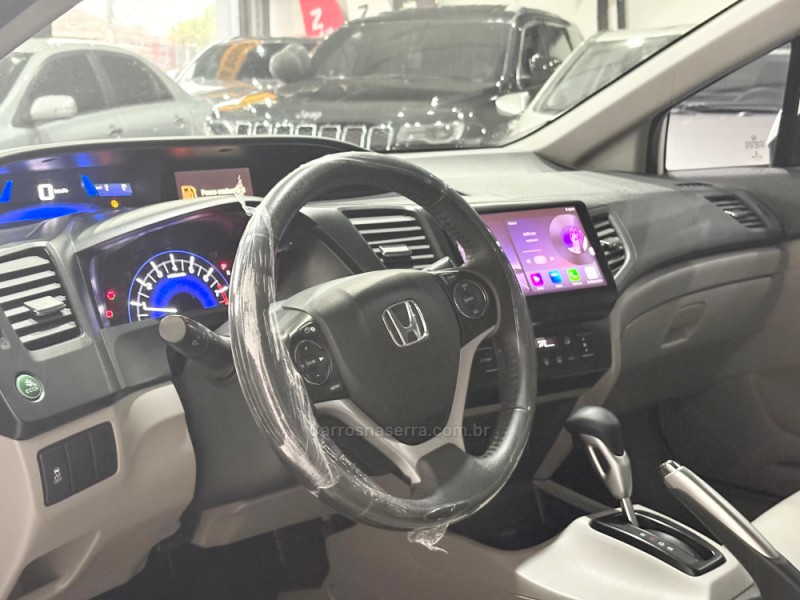 CIVIC 2.0 LXR 16V FLEX 4P AUTOMÁTICO - 2016 - NOVO HAMBURGO