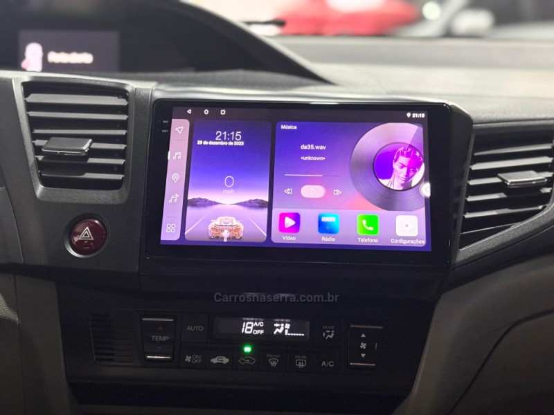 CIVIC 2.0 LXR 16V FLEX 4P AUTOMÁTICO - 2016 - NOVO HAMBURGO