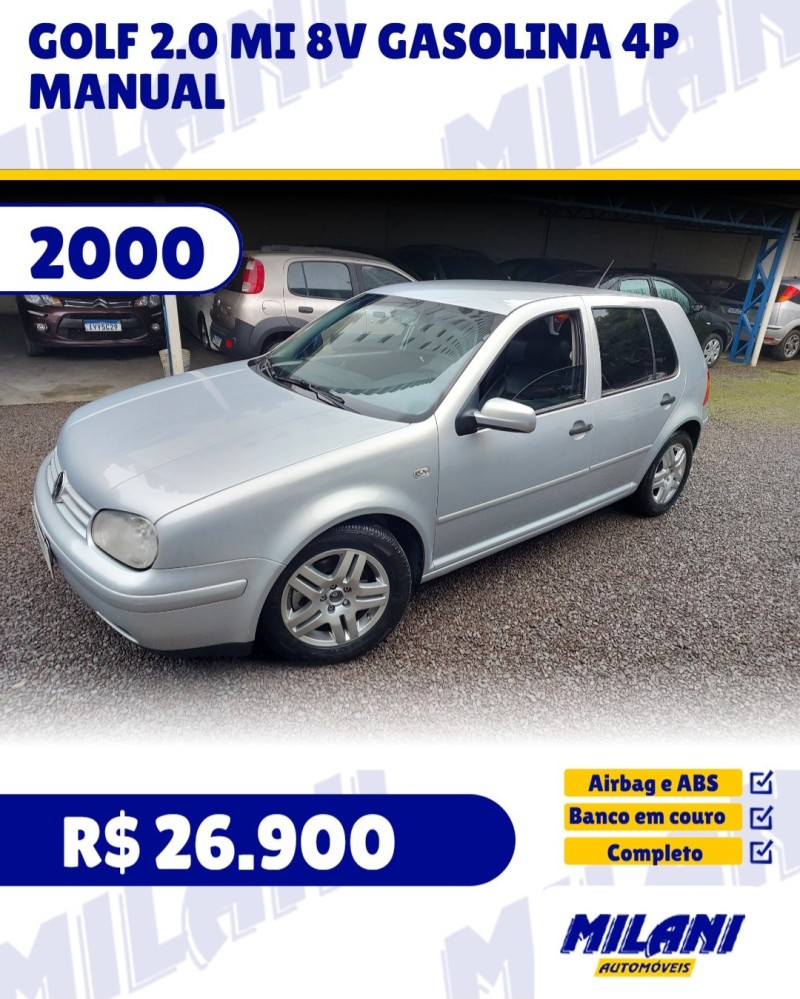 golf 2.0 mi 8v gasolina 4p manual 2000 bento goncalves
