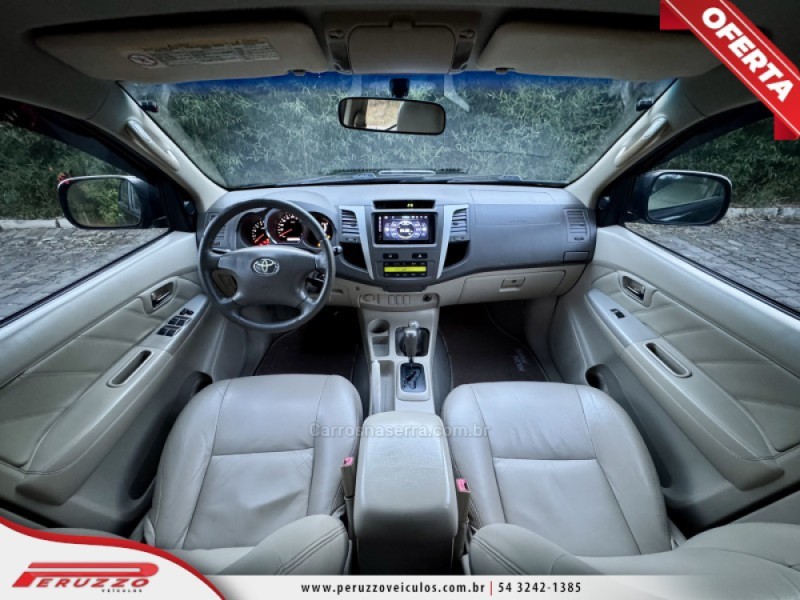 HILUX SW4 3.0 SRV 4X4 16V TURBO INTERCOOLER DIESEL 4P AUTOMÁTICO - 2007 - NOVA PRATA