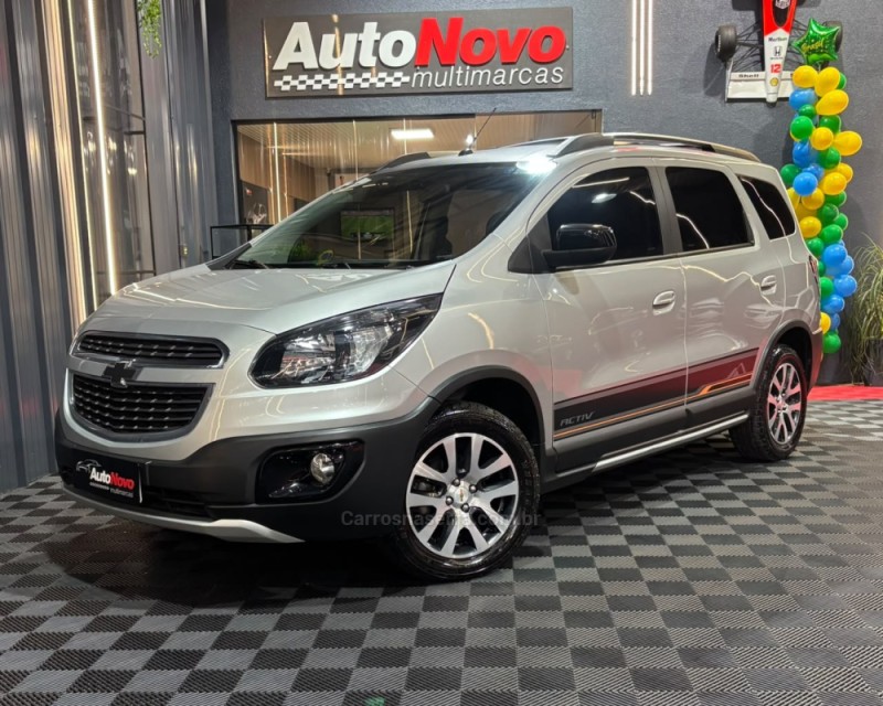 spin 1.8 activ 8v flex 4p automatico 2016 vacaria