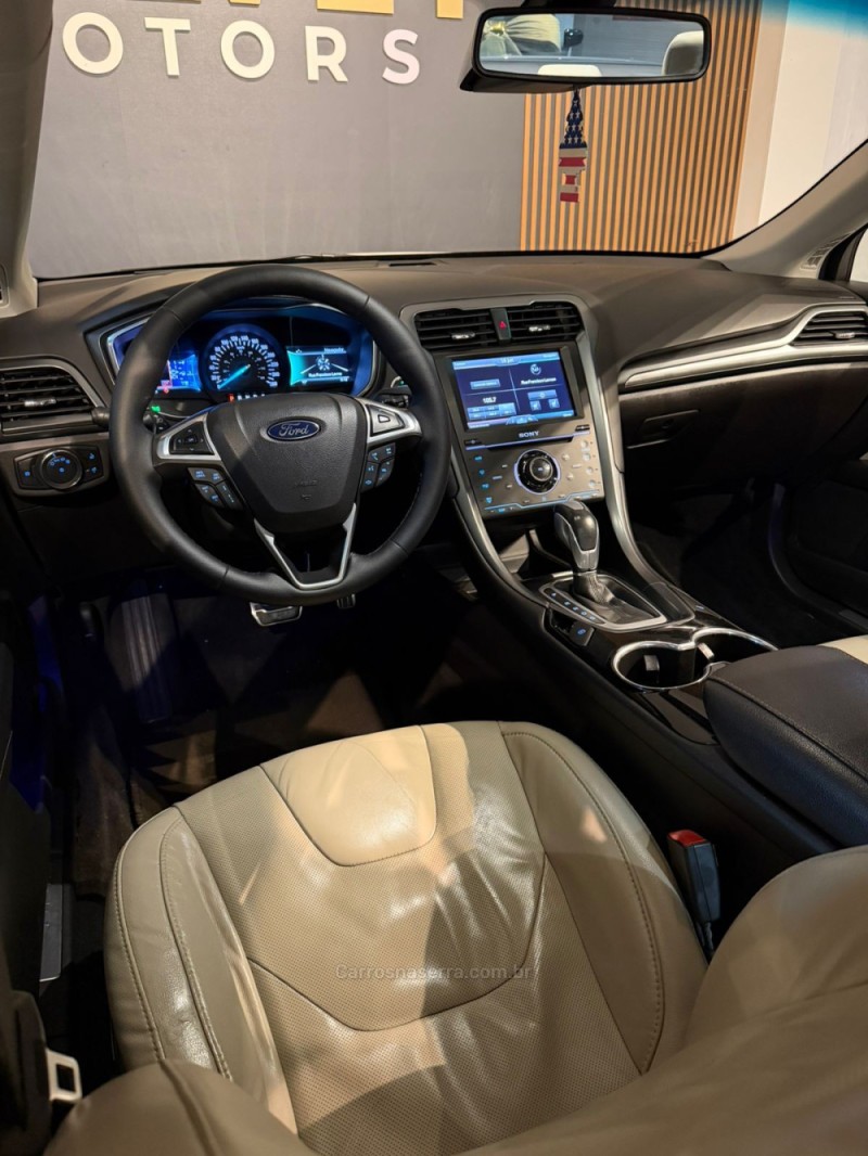 FUSION 2.0 TITANIUM GTDI ECOBOOST AWD AUTOMÁTICO - 2015 - CAXIAS DO SUL