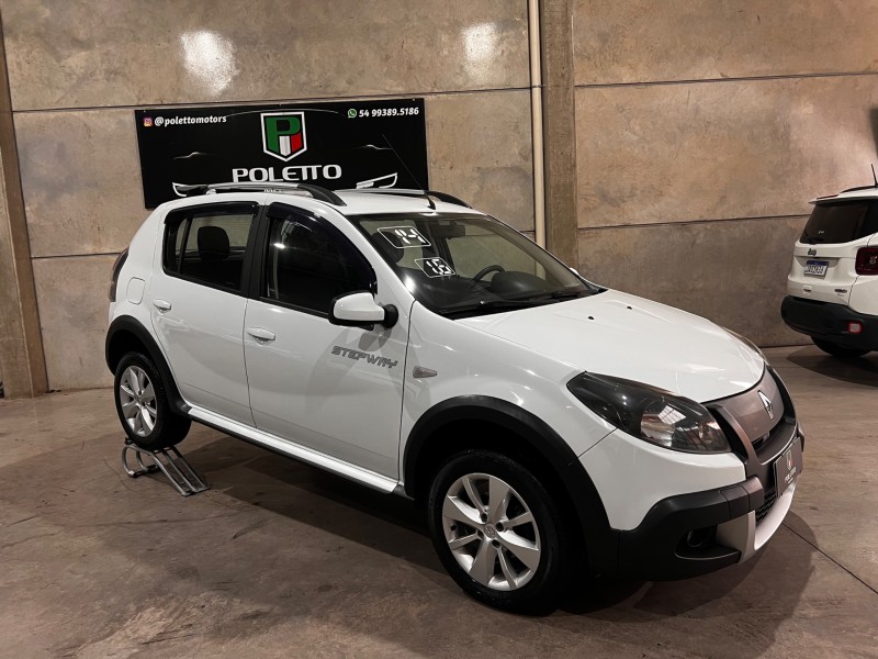 sandero 1.6 stepway 16v flex 4p automatico 2014 caxias do sul