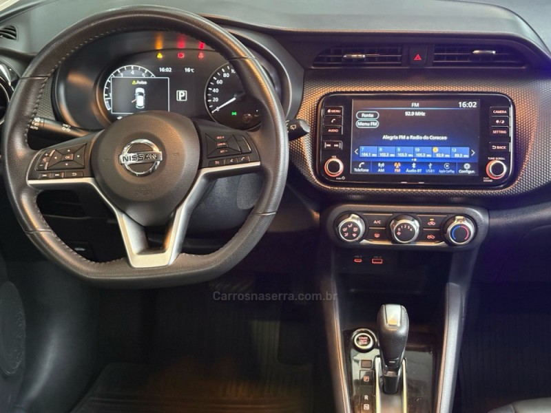 KICKS 1.6 ADVANCE 16V FLEX 4P AUTOMÁTICO - 2022 - NOVO HAMBURGO