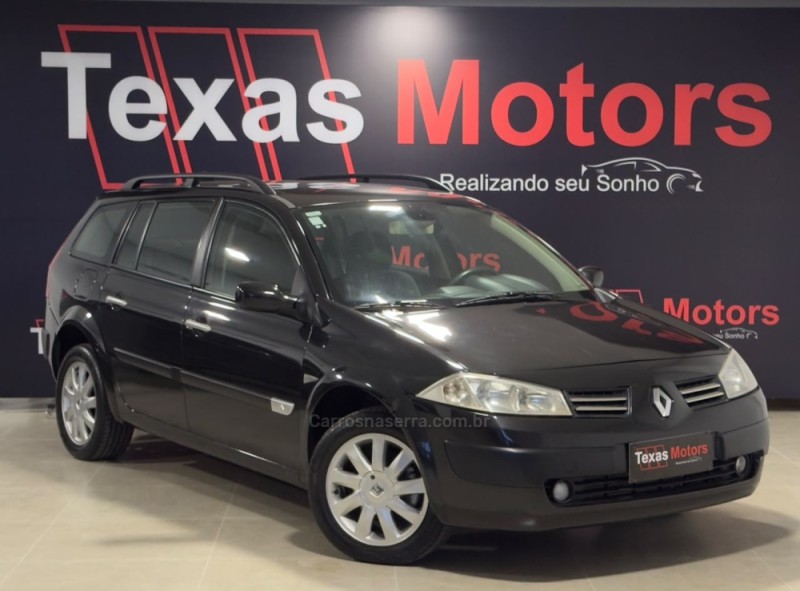 MÉGANE 1.6 DYNAMIQUE GRAND TOUR 16V FLEX 4P MANUAL - 2013 - NOVO HAMBURGO