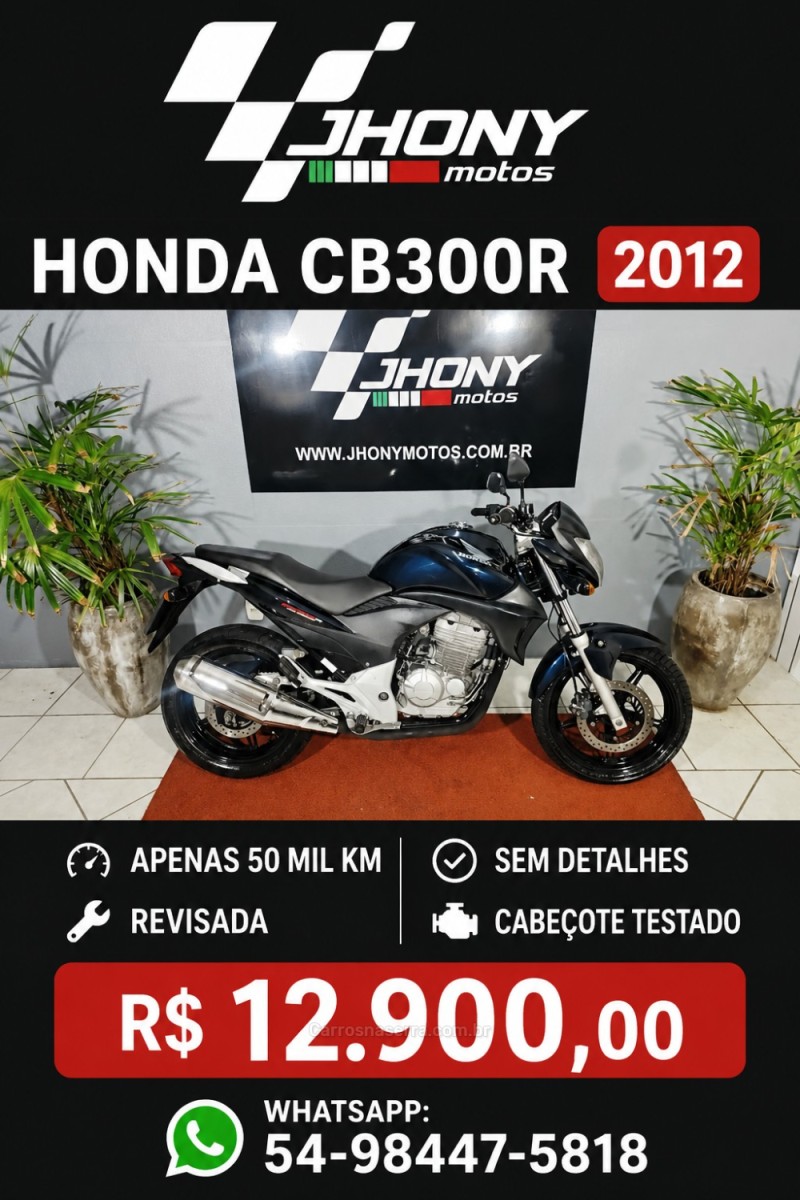 cb 300r  2012 caxias do sul