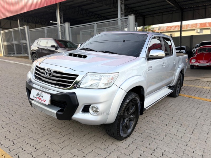 HILUX 3.0 SRV 4X4 CD 16V TURBO INTERCOOLER DIESEL 4P AUTOMÁTICO - 2015 - FELIZ