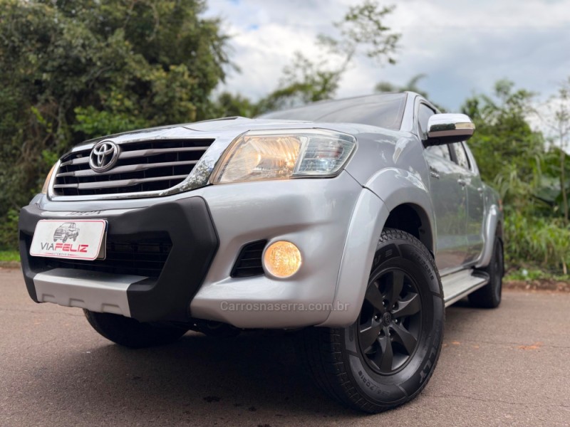 HILUX 3.0 SRV 4X4 CD 16V TURBO INTERCOOLER DIESEL 4P AUTOMÁTICO - 2015 - FELIZ