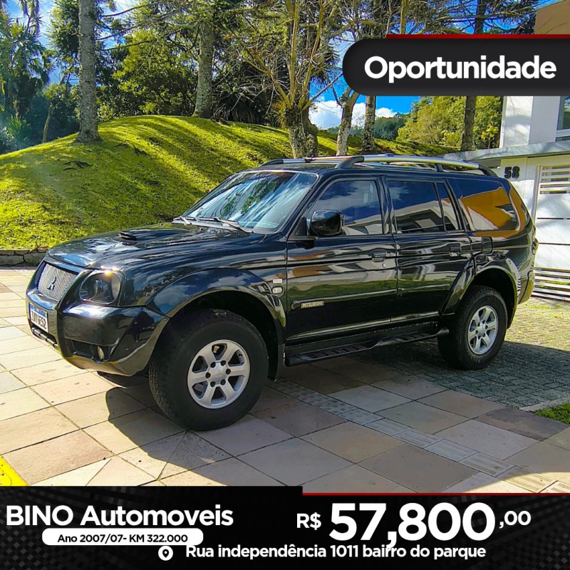 pajero sport 2.5 hpe 4x4 8v turbo intercooler diesel 4p automatico 2007 farroupilha