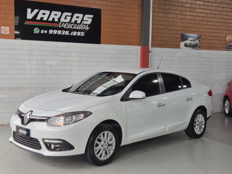 fluence 2.0 dynamique 16v flex 4p automatico 2015 caxias do sul