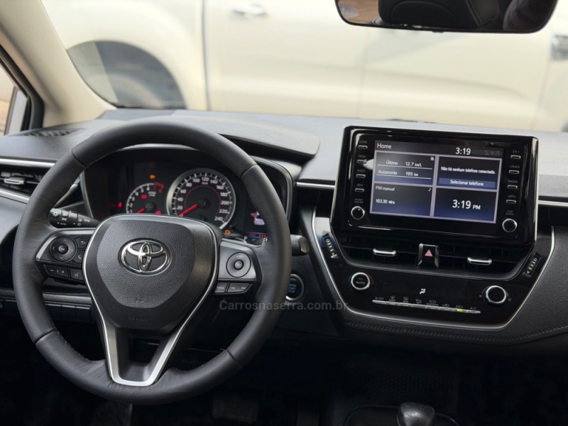COROLLA 2.0 XEI 16V FLEX 4P AUTOMÁTICO - 2021 - NOVA PRATA