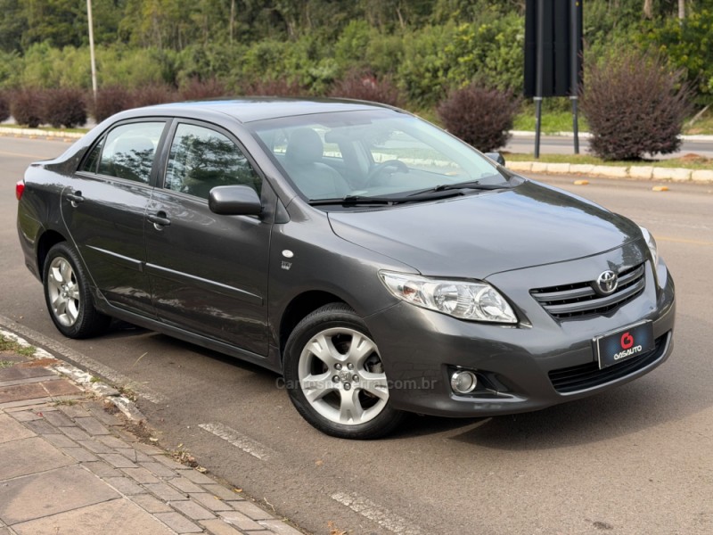 corolla 1.8 gli 16v flex 4p automatico 2011 nova prata