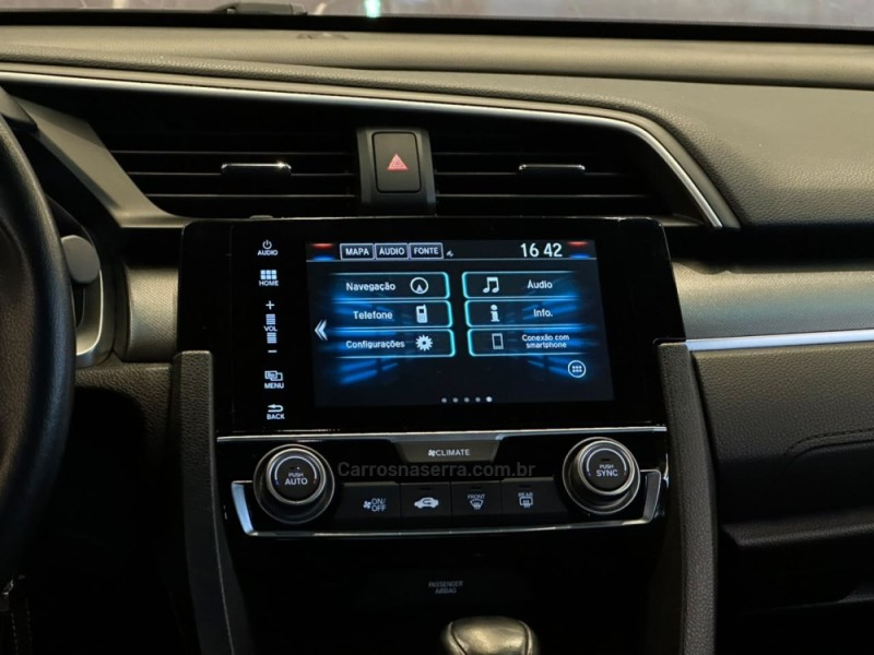 CIVIC 2.0 EXL 16V FLEX 4P AUTOMÁTICO - 2019 - CAXIAS DO SUL