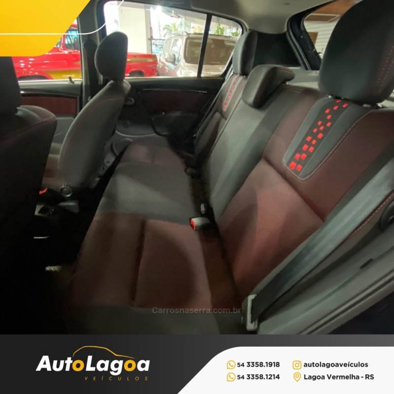 SANDERO 1.6 STEPWAY 16V FLEX 4P MANUAL - 2014 - LAGOA VERMELHA