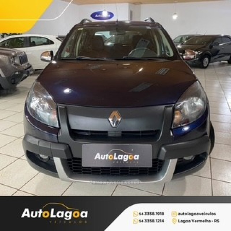 SANDERO 1.6 STEPWAY 16V FLEX 4P MANUAL - 2014 - LAGOA VERMELHA