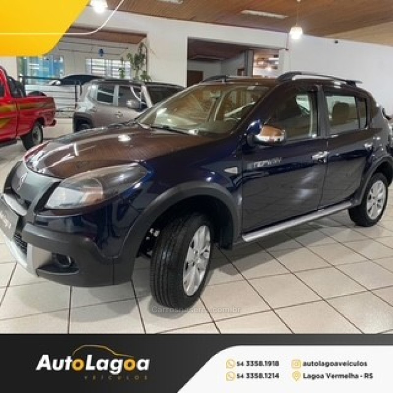 SANDERO 1.6 STEPWAY 16V FLEX 4P MANUAL - 2014 - LAGOA VERMELHA